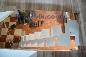 Лестница на одном косоуре