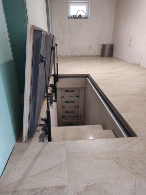 Люк под теплый пол