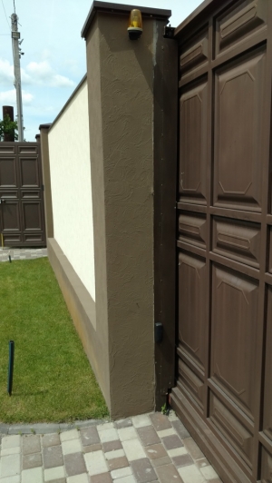 Ворота откатные, филенчатые