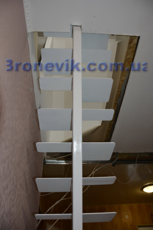 Лестница на одном косоуре