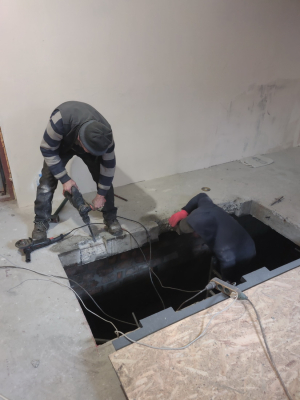 Люк на подвал