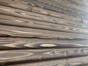 Забор жалюзи дерево