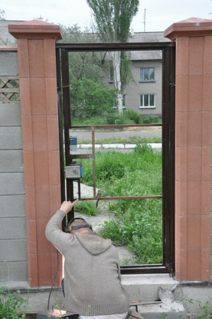 Ворота откатные