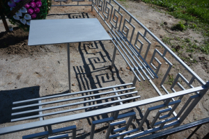 Лавочка из профильной трубы