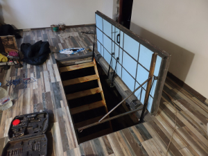 Люк на подвал