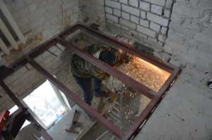 Лестница уголок швеллер