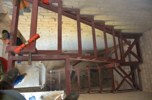 Лестница уголок швеллер