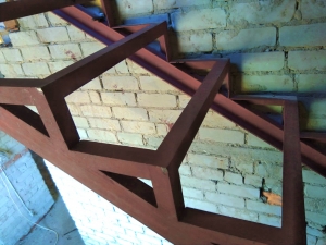 Лестница уголок швеллер