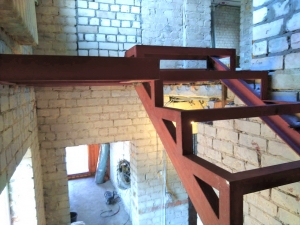 Лестница уголок швеллер