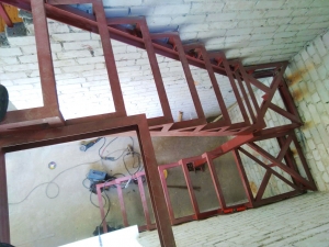 Лестница уголок швеллер