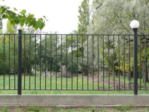 Забор решетчатый, простой