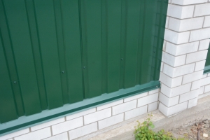 Забор из профнастила