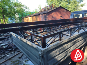 Навес из профнастила