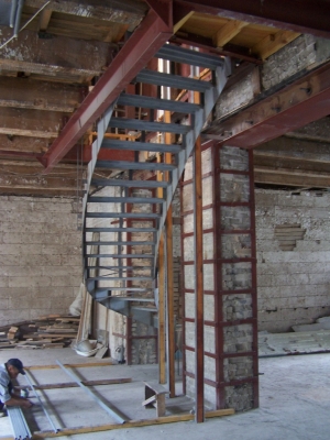 Радиусная лестница