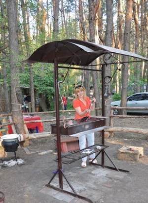 Мангал на базу отдыха