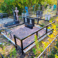 Оградка из проф. трубы 50х50