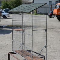 Вольер для кота. На окно.