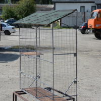 Вольер для кота. На окно.