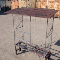 Вольер для кота. На окно.