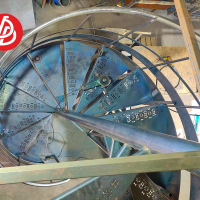 Винтовая, металлическая лестница