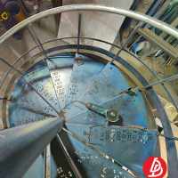 Винтовая, металлическая лестница