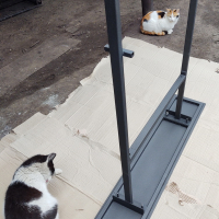 Лавка разборная из Металла (по почте). - 2