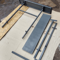 Лавка разборная из Металла (по почте). - 2