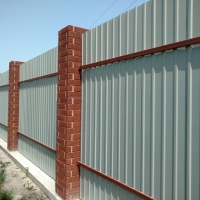 Забор из профнастила