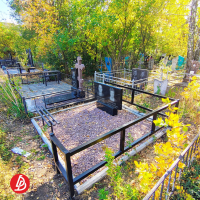 Оградка из проф. трубы 50х50