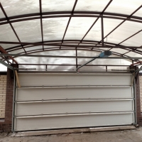 Навес из поликарбоната  POLYGAL