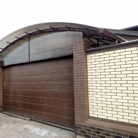 Навес из поликарбоната  POLYGAL