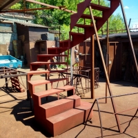 Радиусная лестница