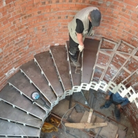 Радиусная лестница