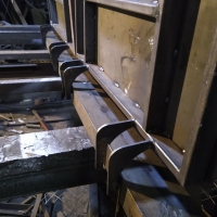 Люк под плитку двойной