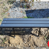 Лавочка обшитая полимером (ПВХ)