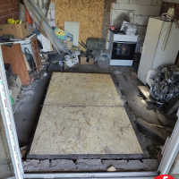 Люк в подвал двойной