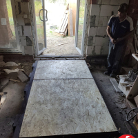 Люк в подвал двойной