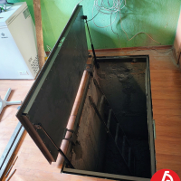 Люк в подвал под линолеум