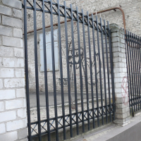 Забор решетчатый, простой