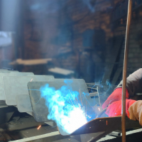 Лестница на одном косоуре