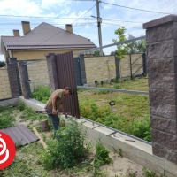 Забор из профнастила