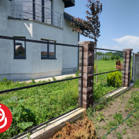 Забор из профнастила