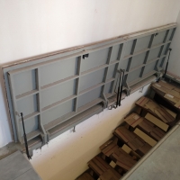 Люк на подвал - из двух частей