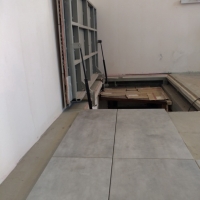 Люк на подвал - из двух частей