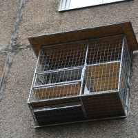 Вольер для кота. На окно.