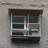 Вольер для кота. На окно.