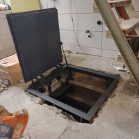 Люк под плитку