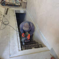 Автоматический люк на подвал.