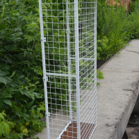 Вольер для кошек - белый.