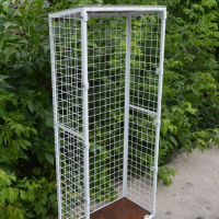 Вольер для кошек - белый.